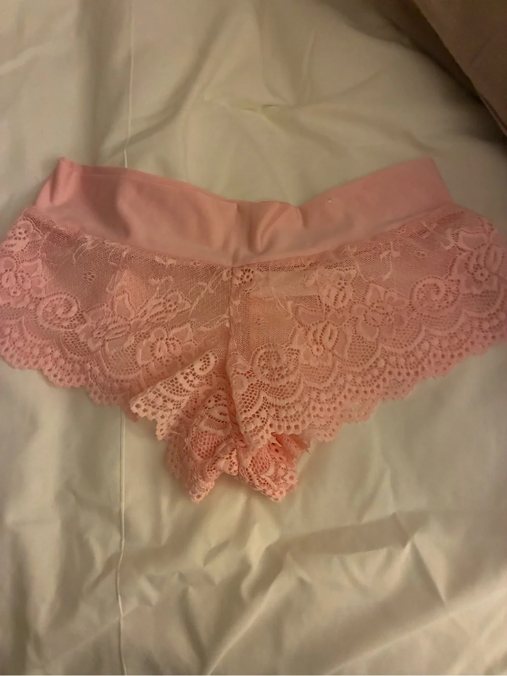Lace Cheeky Panty Set - Black, Blush & Burgundy
